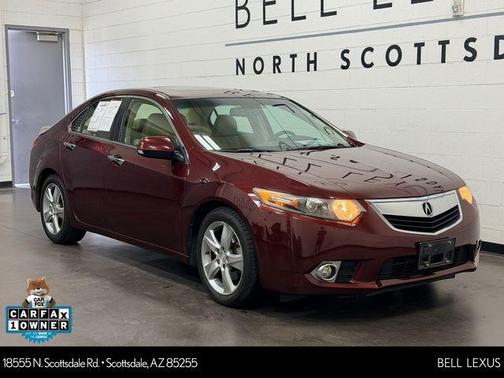 Basque Red Pearl 2012 Acura TSX Technology