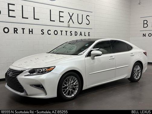 White Pearl 2017 Lexus ES 350 Base