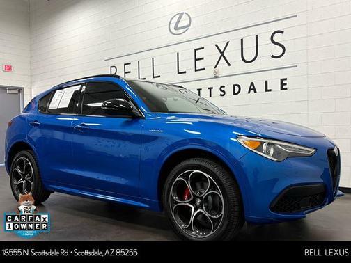 Misano Blue Metallic 2023 Alfa Romeo Stelvio Veloce AWD