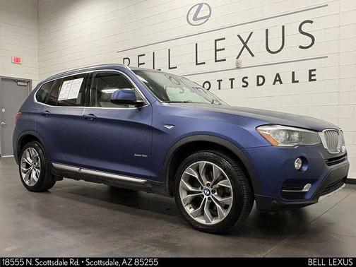 Space Gray Metallic 2017 BMW X3 xDrive35i