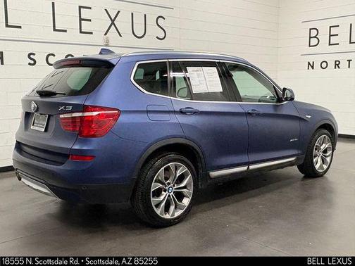 Space Gray Metallic 2017 BMW X3 xDrive35i
