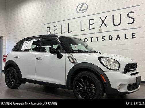 Light White 2016 MINI Countryman Cooper S