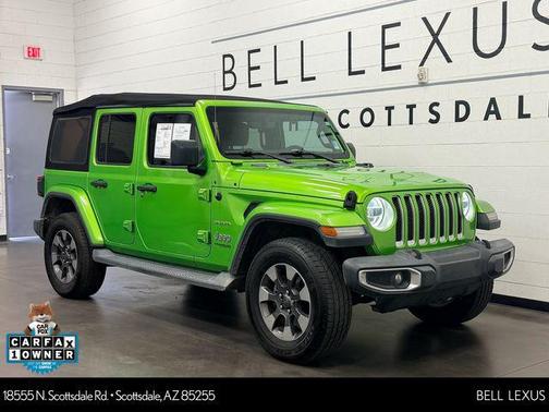 Mojito! Clearcoat 2018 Jeep Wrangler Unlimited Sahara