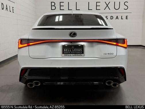 ultra white 2025 Lexus IS 500 F SPORT Performance