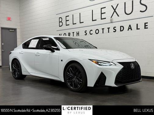 ultra white 2025 Lexus IS 500 F SPORT Performance