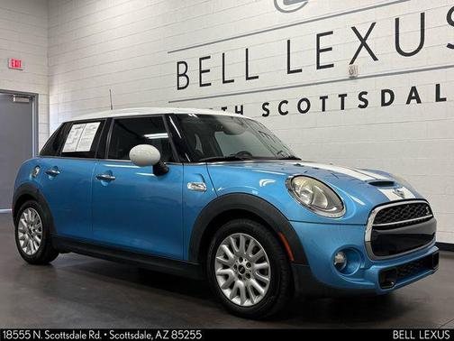 Electric Blue Metallic 2015 MINI Hardtop Cooper S