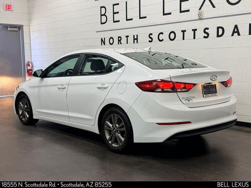 Quartz White Pearl 2018 Hyundai ELANTRA SEL