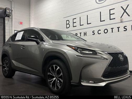 Atomic Silver 2017 Lexus NX 200t F Sport