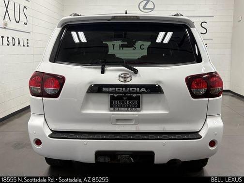 Super White 2019 Toyota Sequoia TRD Sport