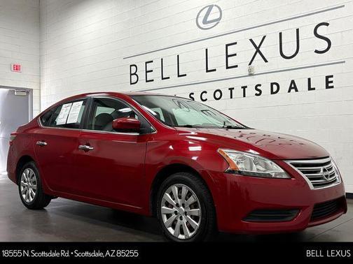 Red Brick 2014 Nissan Sentra S