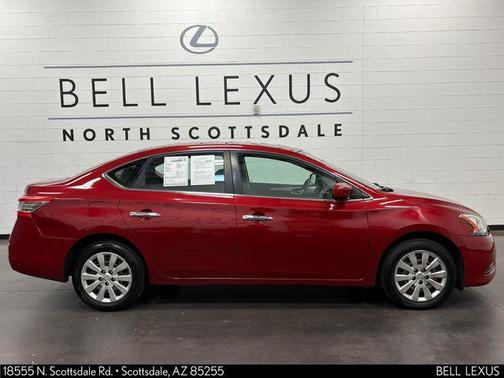 Red Brick 2014 Nissan Sentra S