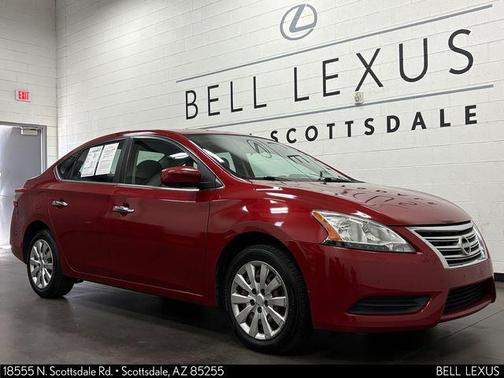 Red Brick 2014 Nissan Sentra S