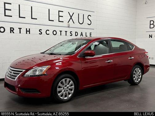 Red Brick 2014 Nissan Sentra S