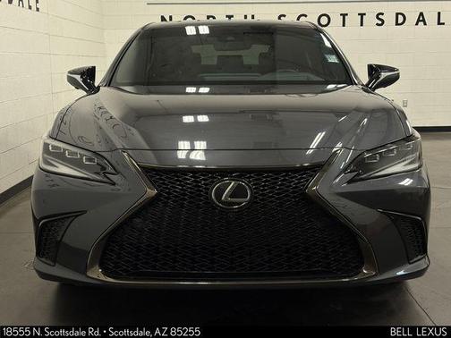 Cloudburst Gray 2024 Lexus ES 300h F SPORT Handling