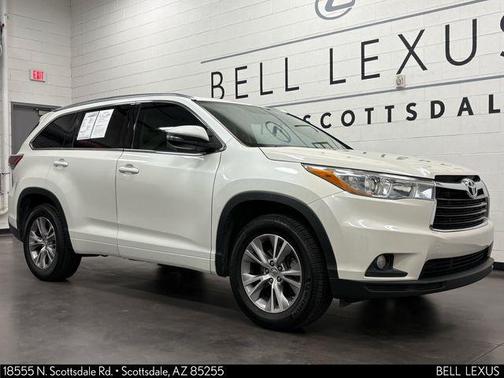 Blizzard Pearl 2015 Toyota Highlander XLE