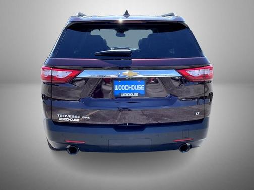 Black Cherry Metallic 2021 Chevrolet Traverse LT Leather