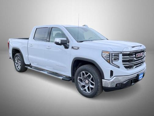 Glacier White 2026 GMC Sierra 1500 SLT