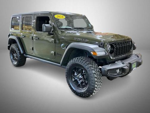 Sarge Green Clearcoat 2024 Jeep Wrangler Sport