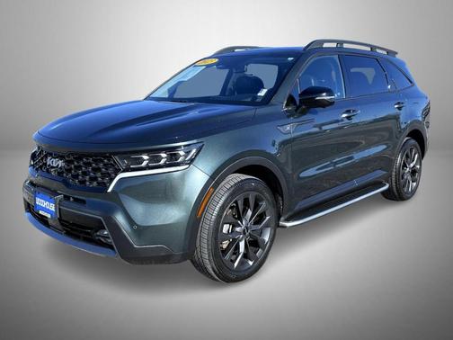 Aruba Green 2023 Kia Sorento X-Line SX Prestige