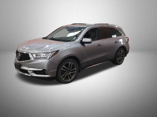 Silver 2017 Acura MDX 3.5L w/Advance Package