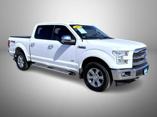 White Platinum Clearcoat Metallic 2017 Ford F-150 Lariat