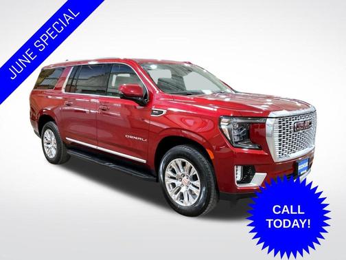 Volcanic Red 2024 GMC Yukon XL Denali