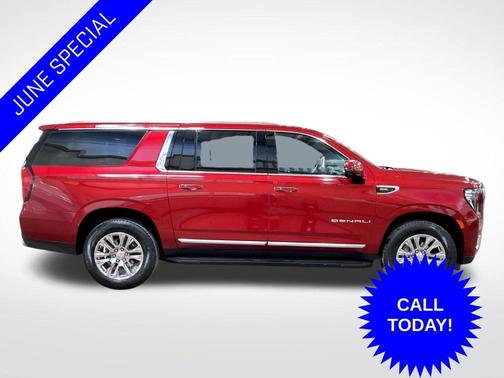 Volcanic Red 2024 GMC Yukon XL Denali