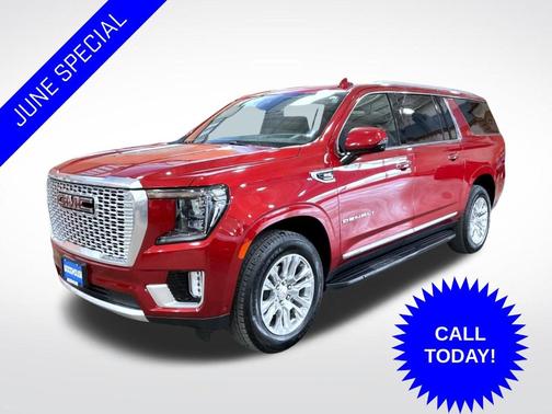 Volcanic Red 2024 GMC Yukon XL Denali