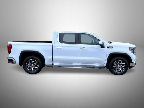 Glacier White 2026 GMC Sierra 1500 SLT