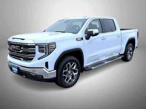Glacier White 2026 GMC Sierra 1500 SLT