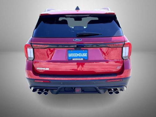 Red Metallic 2025 Ford Explorer ST
