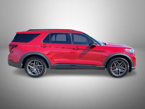 Red Metallic 2025 Ford Explorer ST