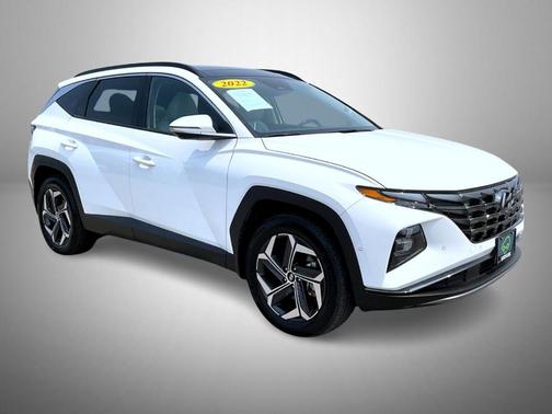 Quartz White 2022 Hyundai TUCSON Limited