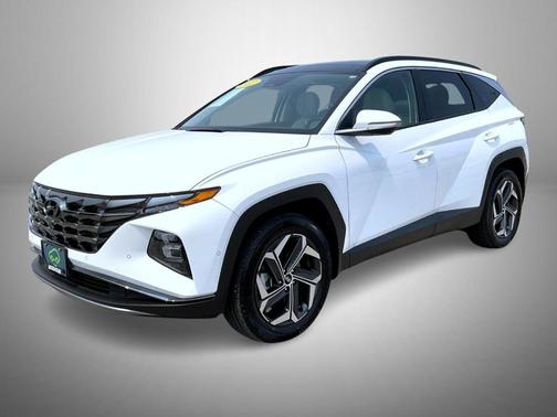 Quartz White 2022 Hyundai TUCSON Limited