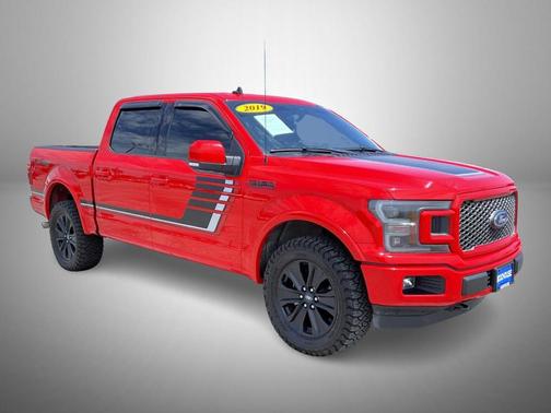 Race Red 2019 Ford F-150 Lariat