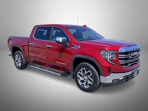 Volcanic Red 2024 GMC Sierra 1500 SLT