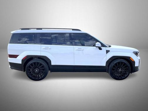 White 2025 Hyundai SANTA FE Calligraphy