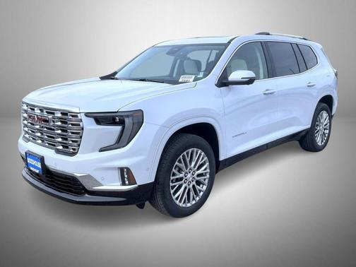 Glacier White 2026 GMC Acadia Denali