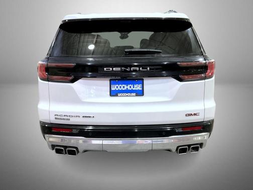 White Frost Tri-Coat 2025 GMC Acadia Denali