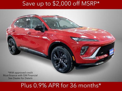 Brilliant Red 2026 Buick Envision Sport Touring