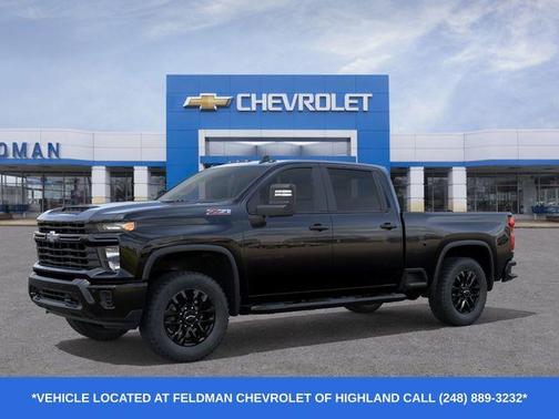 Black 2026 Chevrolet Silverado 2500 Custom
