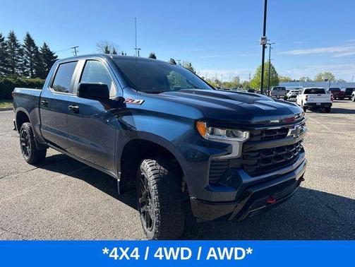 Northsky Blue Metallic 2023 Chevrolet Silverado 1500 LT Trail Boss