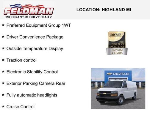 2025 Chevrolet Express 2500 Work Van