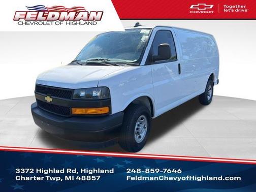 White 2024 Chevrolet Express 2500 Work Van
