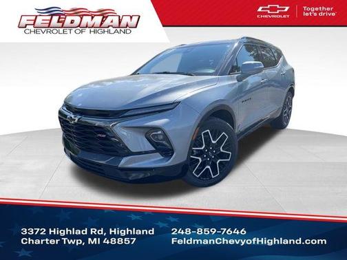 Sterling Gray Metallic 2023 Chevrolet Blazer RS