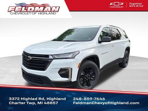 Summit White 2024 Chevrolet Traverse Limited LS