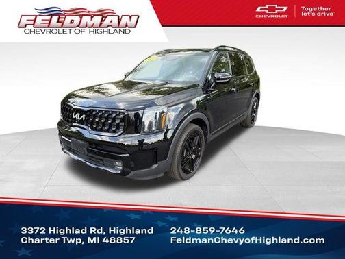 Black 2024 Kia Telluride SX X-Line