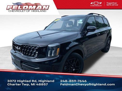 Black 2024 Kia Telluride SX X-Line