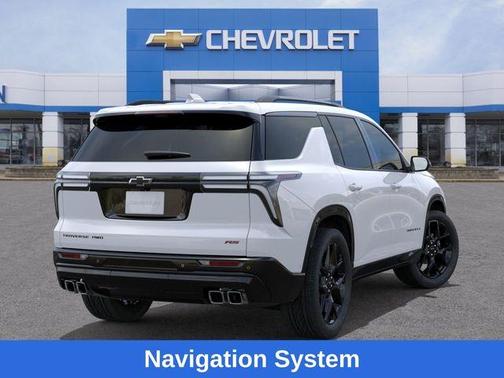 Polar White 2026 Chevrolet Traverse RS