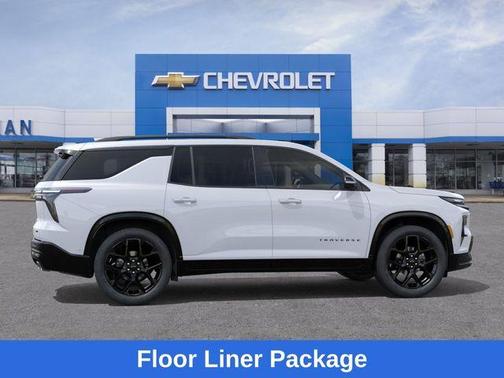 Polar White 2026 Chevrolet Traverse RS